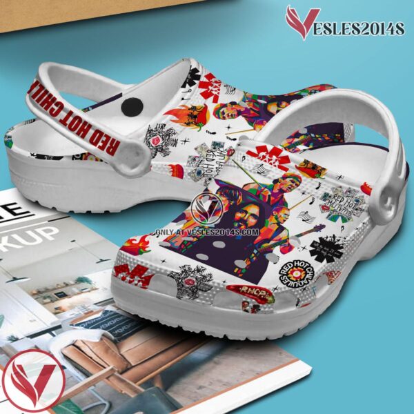 Premium Red Hot Chili Peppers Music Crocs Crocband Clogs Shoes, Unique Gifts For Fans - Vesles2014S 3