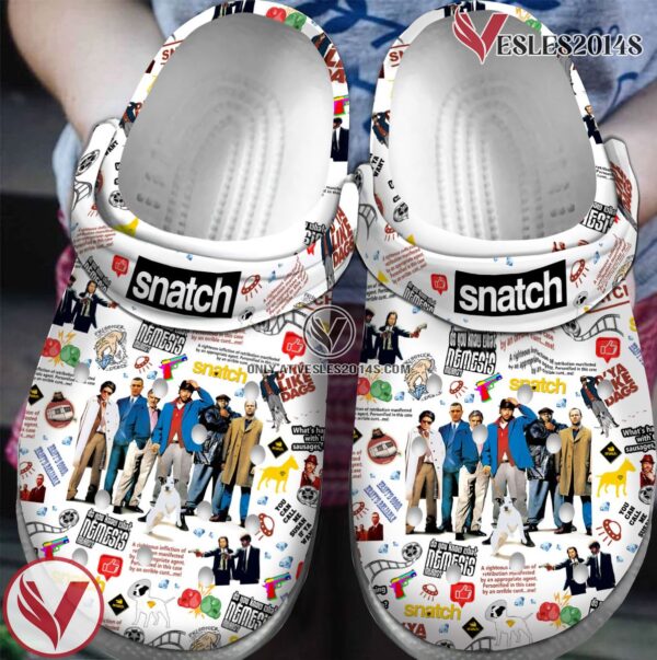Premium Snatch Movie Crocs Crocband Clogs Shoes For Men Women and Kids - Vesles2014S