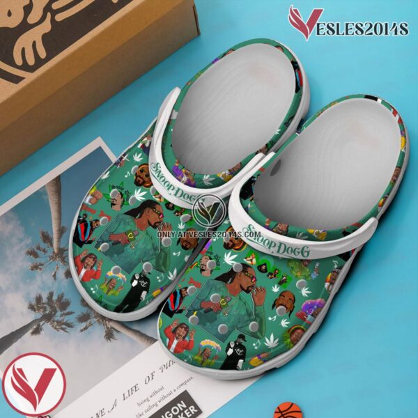 Premium Snoop Dogg Music Crocs Crocband Clogs Shoes, Unique Gifts For Fans Style 1 - Vesles2014S 3
