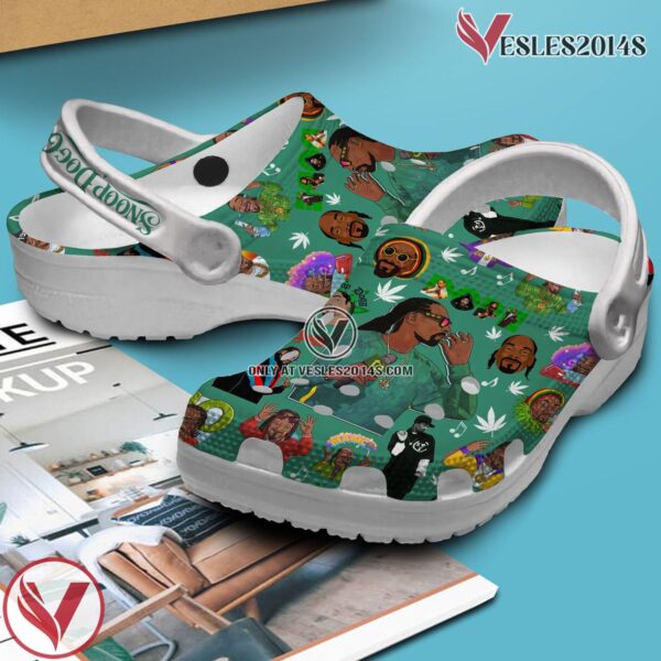 Premium Snoop Dogg Music Crocs Crocband Clogs Shoes, Unique Gifts For Fans Style 1 - Vesles2014S 4