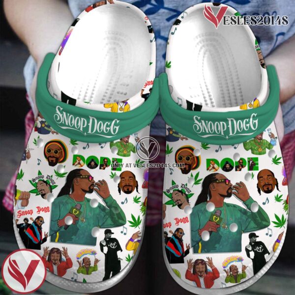 Premium Snoop Dogg Music Crocs Crocband Clogs Shoes, Unique Gifts For Fans Style 2 - Vesles2014S 2