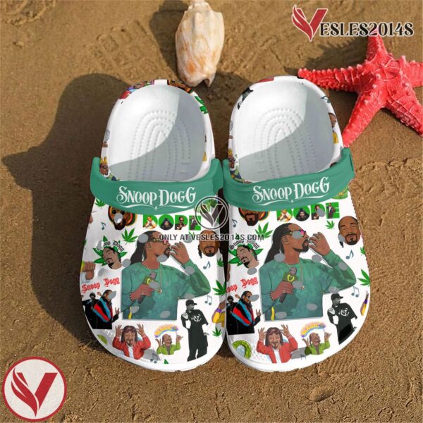 Premium Snoop Dogg Music Crocs Crocband Clogs Shoes, Unique Gifts For Fans Style 2 - Vesles2014S