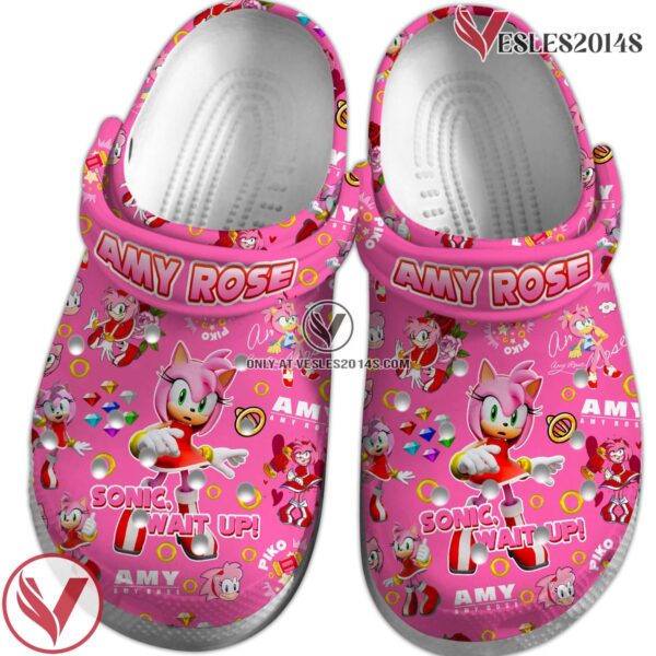 Premium Sonic The Hedgehog Game Movie Crocs Crocband Clogs Shoes Comfortable For Men Women and Kids Style 6 - Vesles2014S 2