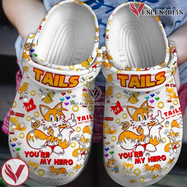 Premium Sonic The Hedgehog Game Movie Crocs Crocband Clogs Shoes Comfortable For Men Women and Kids Style 7 - Vesles2014S