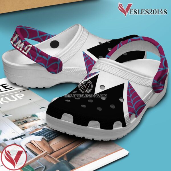 Premium Spider Gwen Comic Crocs Crocband Clogs Shoes Comfortable For Men Women and Kids, Unique Gift From  Vesles2014S 3