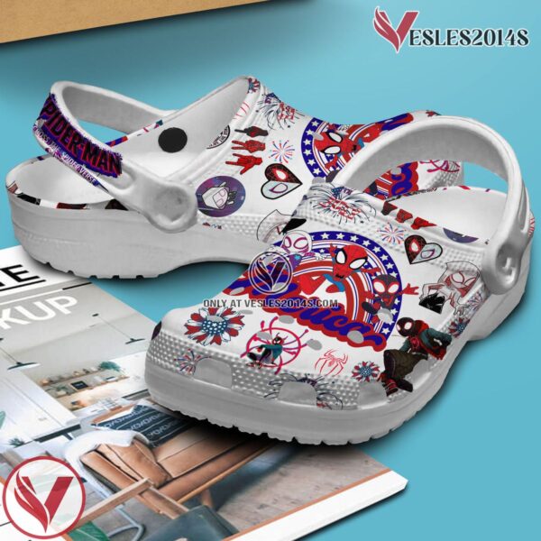 Premium Spider Man Comic Crocs Crocband Clogs Shoes Comfortable For Men Women and Kids Style 1, Unique Gift From  Vesles2014S 3