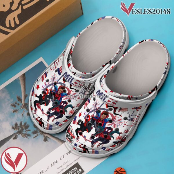 Premium Spider Man Comic Movie Crocs Crocband Clogs Shoes Comfortable For Men Women and Kids - Vesles2014S 2