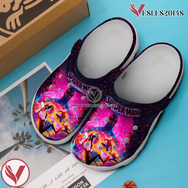 Premium Spider-Man Movie Crocs Crocband Clogs Shoes Comfortable For Men Women and Kids Style 3 - Vesles2014S 3