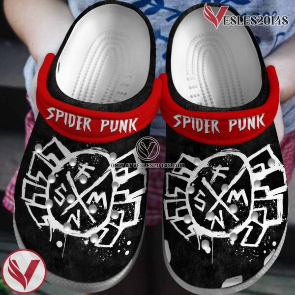 Premium Spider Punk Comic Crocs Crocband Clogs Shoes Comfortable For Men Women and Kids, Unique Gift From  Vesles2014S 2