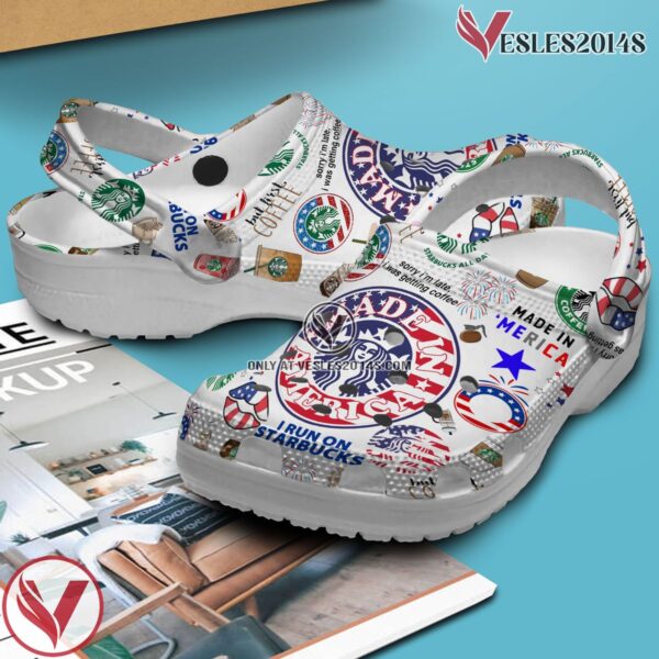 Premium Starbuck Drink Crocs Crocband Clogs Shoes Comfortable For Men Women and Kids, Unique Gift From  Vesles2014S 3