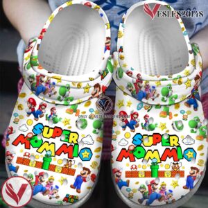 Premium Supper Mario Crocs Crocband Clogs Shoes For Men Women and Kids, Unique Gift From  Vesles2014S
