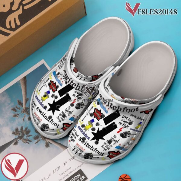 Premium Switchfoot Music Crocs Crocband Clogs Shoes, Unique Gifts For Fans - Vesles2014S 2