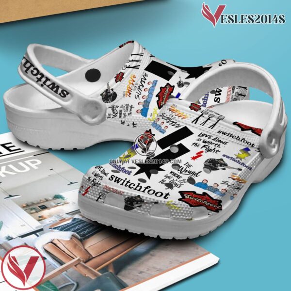 Premium Switchfoot Music Crocs Crocband Clogs Shoes, Unique Gifts For Fans - Vesles2014S 3