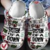 Premium System Of A Down Music Crocs Crocband Clogs Shoes, Unique Gifts For Fans - Vesles2014S