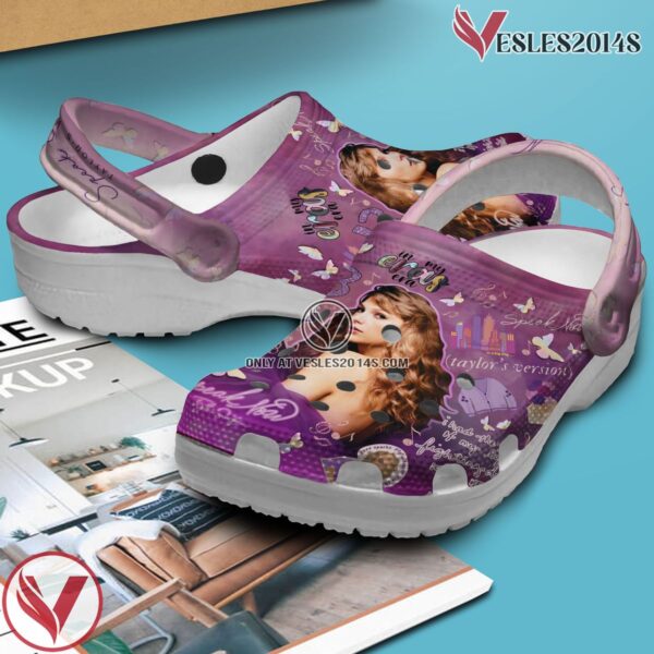 Premium Taylor Swift Music Crocs Crocband Clogs Shoes, Unique Gifts For Fans Style 1 - Vesles2014S 2