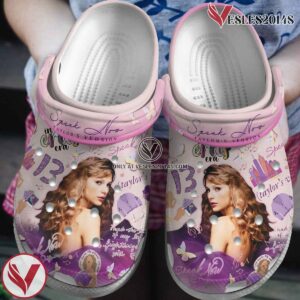 Premium Taylor Swift Music Crocs Crocband Clogs Shoes, Unique Gifts For Fans Style 2 - Vesles2014S