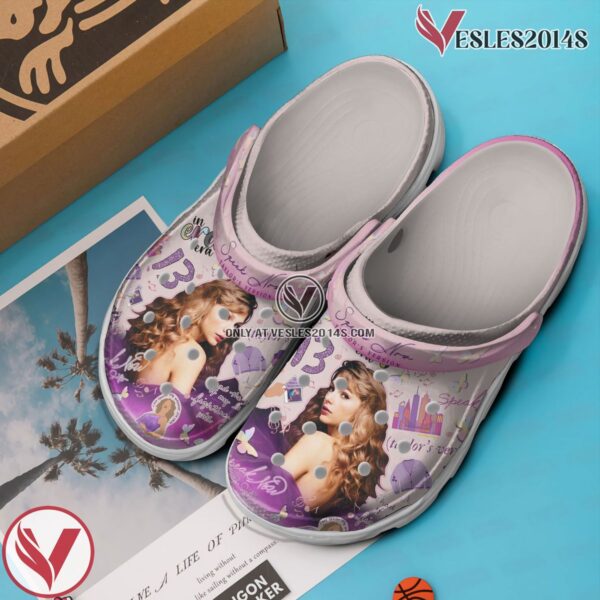 Premium Taylor Swift Music Crocs Crocband Clogs Shoes, Unique Gifts For Fans Style 2 - Vesles2014S 3