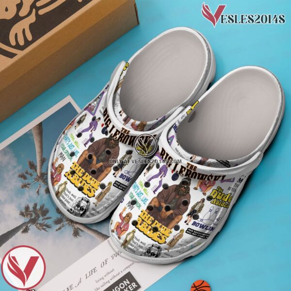 Premium The Big Lebowski Movie Crocs Crocband Clogs Shoes Comfortable For Men Women and Kids - Vesles2014S 2