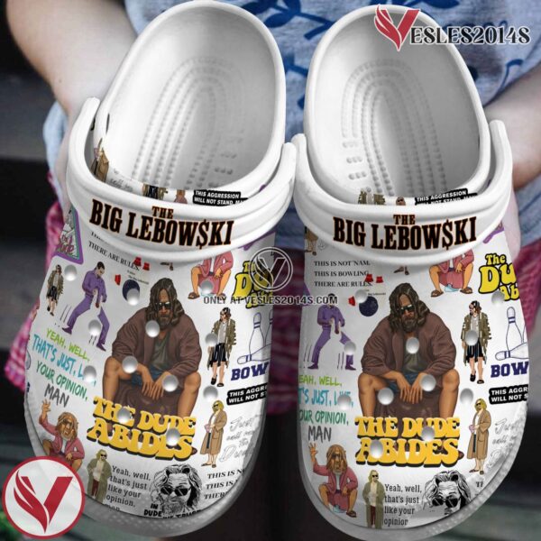 Premium The Big Lebowski Movie Crocs Crocband Clogs Shoes Comfortable For Men Women and Kids - Vesles2014S