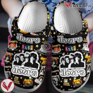 Premium The Doors Music Crocs Crocband Clogs Shoes, Unique Gifts For Fans Style 1 - Vesles2014S