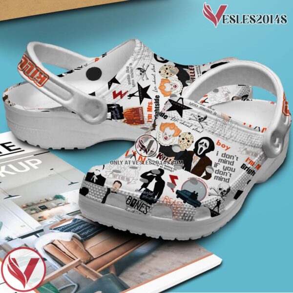 Premium The Killers Music Crocs Crocband Clogs Shoes, Unique Gifts For Fans Style 2 - Vesles2014S 2