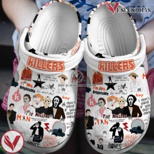 Premium The Killers Music Crocs Crocband Clogs Shoes, Unique Gifts For Fans Style 2 - Vesles2014S
