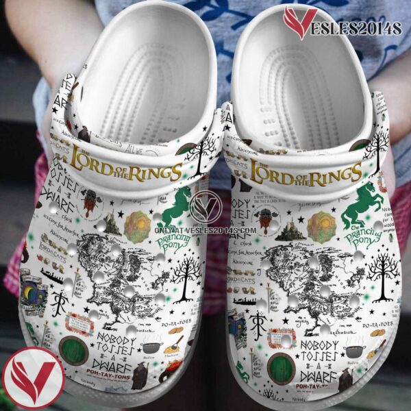 Premium The Lord Of the Rings Novel Movie Crocs Crocband Clogs Shoes Comfortable For Men Women and Kids - Vesles2014S