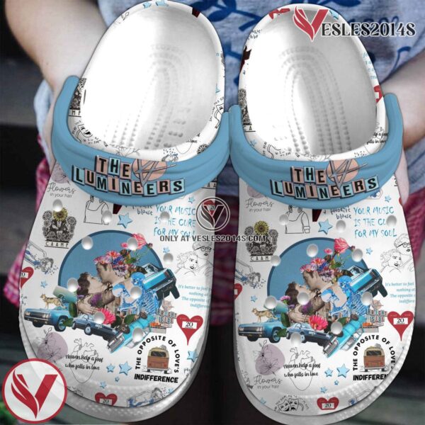 Premium The Lumineers Music Crocs Crocband Clogs Shoes, Unique Gifts For Fans - Vesles2014S