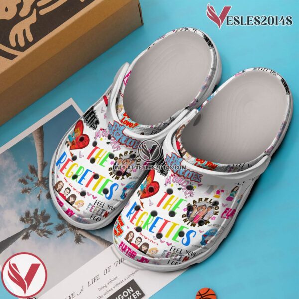 Premium The Regrettes Music Crocs Crocband Clogs Shoes, Unique Gifts For Fans - Vesles2014S 3