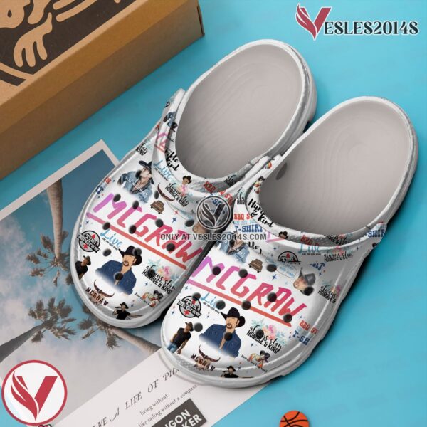Premium Tim McGraw Music Crocs Crocband Clogs Shoes, Unique Gifts For Fans - Vesles2014S 2