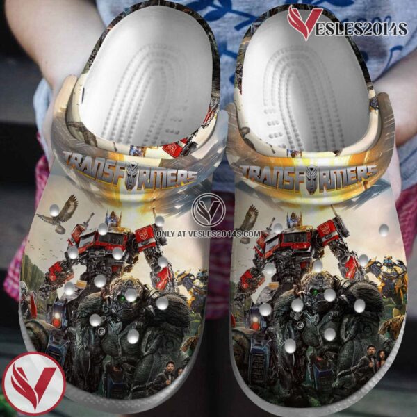 Premium Transformers Movie Crocs Crocband Clogs Shoes Comfortable For Men Women and Kids Style 1 - Vesles2014S