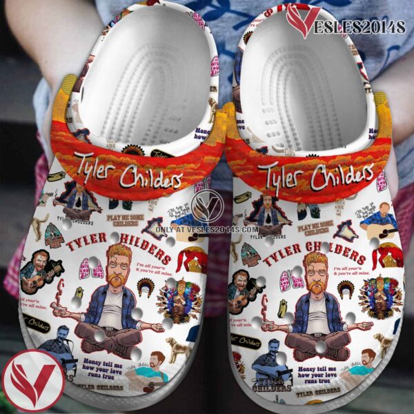 Premium Tyler Childers Music Crocs Crocband Clogs Shoes, Unique Gifts For Fans - Vesles2014S