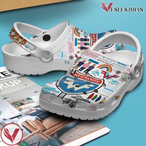 Premium Weezer Music Crocs Crocband Clogs Shoes, Unique Gifts For Fans - Vesles2014S 3