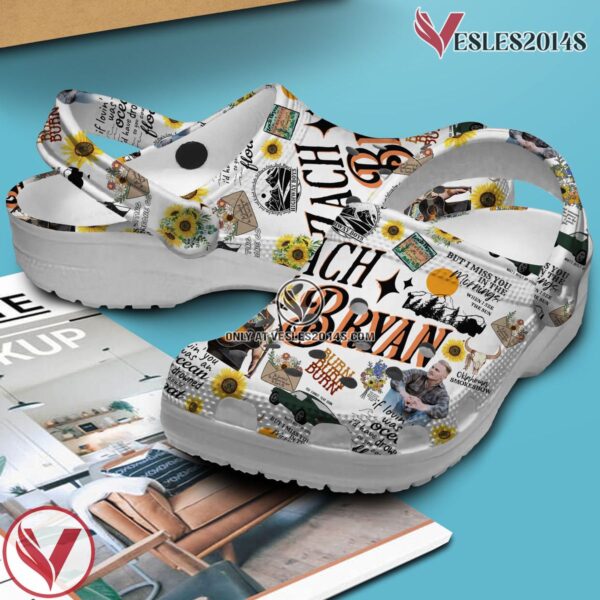 Premium Zach Bryan Music Crocs Crocband Clogs Shoes, Unique Gifts For Fans Style 1 - Vesles2014S 3