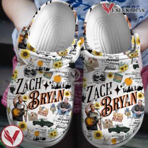 Premium Zach Bryan Music Crocs Crocband Clogs Shoes, Unique Gifts For Fans Style 1 - Vesles2014S
