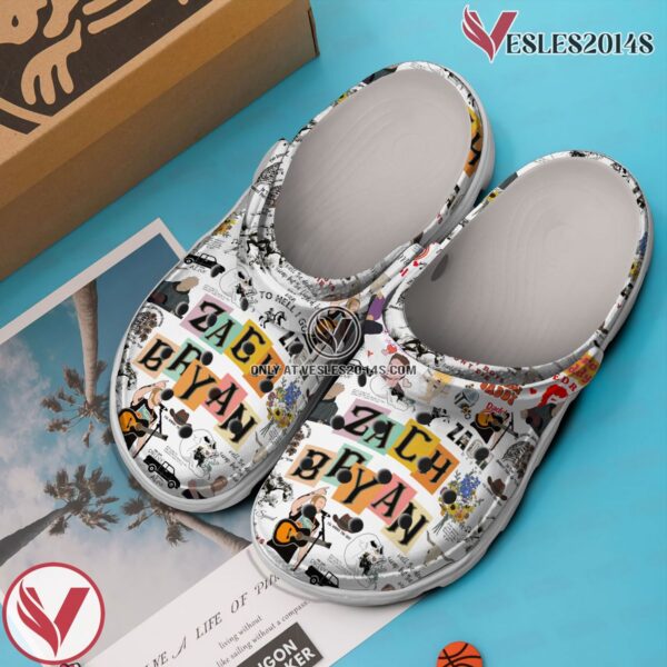Premium Zach Bryan Music Crocs Crocband Clogs Shoes, Unique Gifts For Fans Style 2 - Vesles2014S 3