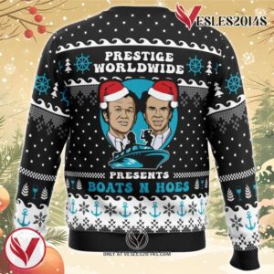 Prestige Worldwide Boat n Hoes Step Brothers Ugly Christmas Sweater, Unique Christmas Gift For Fans - Vesles2014S 1