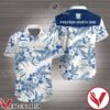Preston North End Blue Tropical Floral White Hawaiian Shirt, Unique Gifts For Friends - Vesles2014S 1