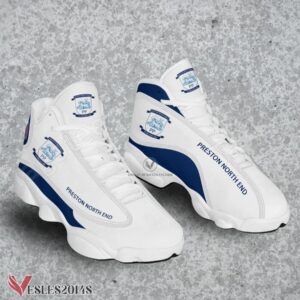 Preston North End Logo Air Jordan 13 Shoes, Best Sneaker Gifts For Fans - Vesles2014s