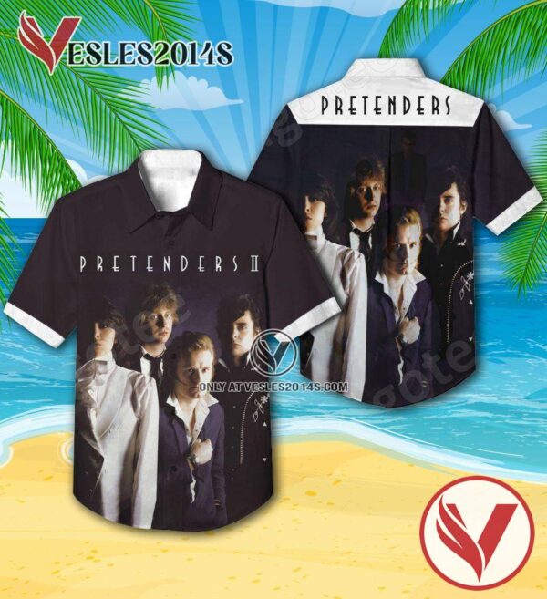 Pretenders Ii Album Cover Hawaiian Shirt, Unique Gifts For Music Lovers - Vesles2014S
