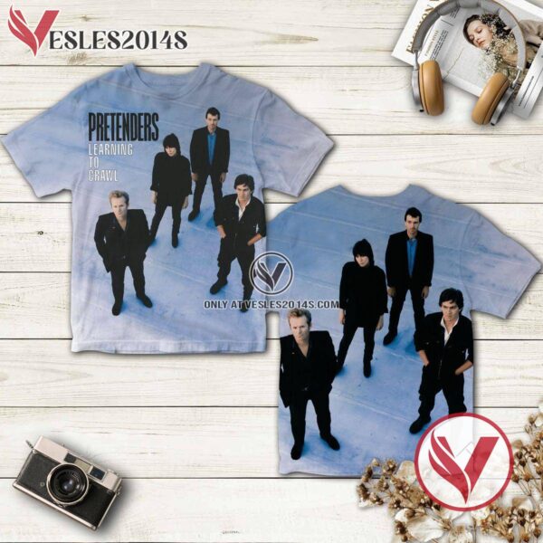 Pretenders Learning To Crawl Album Cover Shirt, Unique Gifts For Music Lovers - Vesles2014S
