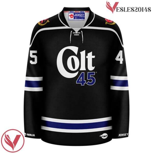 Primary Blackout Colt 45 Hockey Jersey - Vesles2014S 2