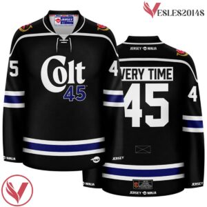 Primary Blackout Colt 45 Hockey Jersey - Vesles2014S