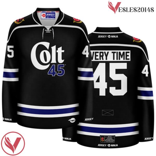Primary Blackout Colt 45 Hockey Jersey - Vesles2014S