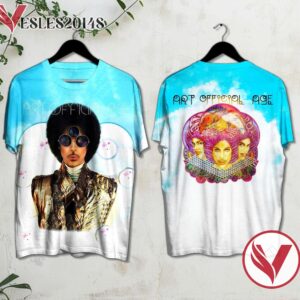 Prince Art Official Age Album Cover Shirt, Perfect Gifts For Music Lovers - Vesles2014S