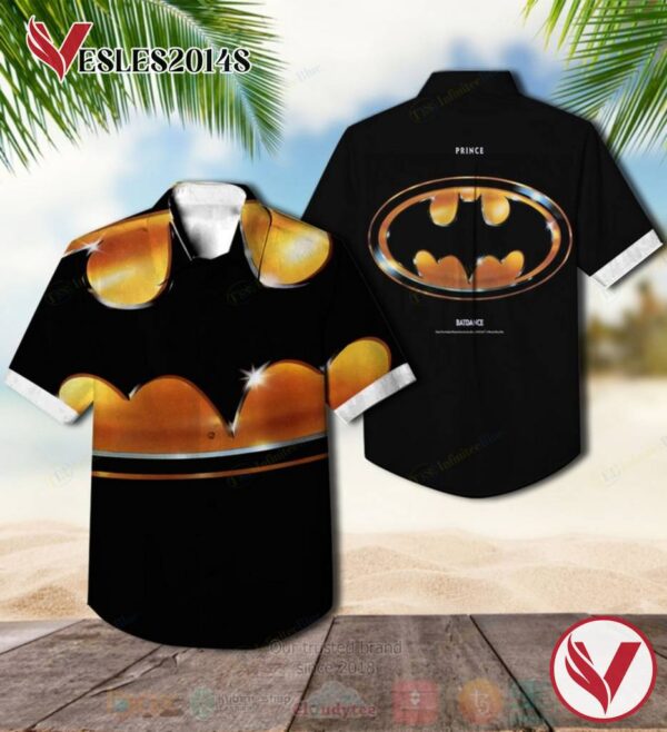 Prince Batman Album Hawaiian Shirt, Best Gift For Music Lovers Vesles2014S