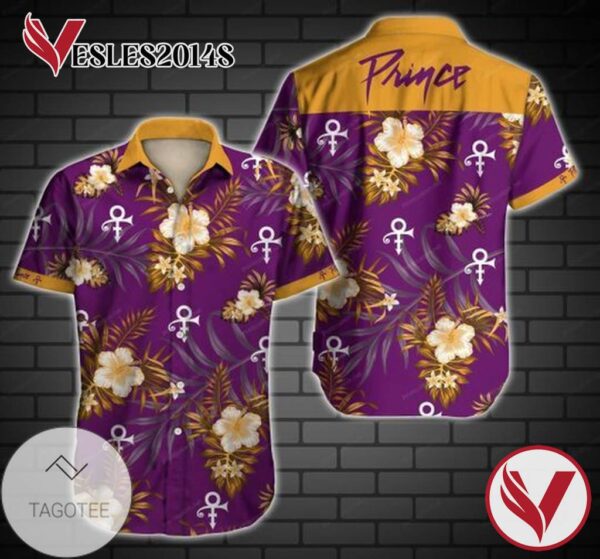 Prince Hawaiian II Graphic Print Short Sleeve Hawaiian Casual Shirt Vesles2014S 1