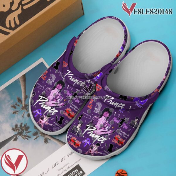 Prince Music Crocs Crocband Clogs Shoes, Unique Gifts For Fans Style 3 - Vesles2014S 3