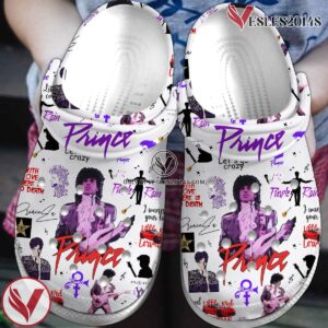 Prince Music Crocs Crocband Clogs Shoes, Unique Gifts For Fans Style 4 - Vesles2014S