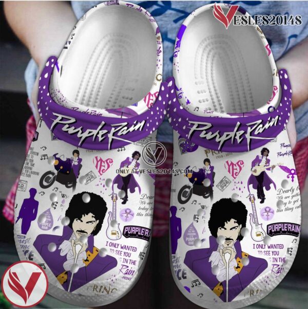 Prince Music Crocs Crocband Clogs Shoes, Unique Gifts For Fans Style 7 - Vesles2014S